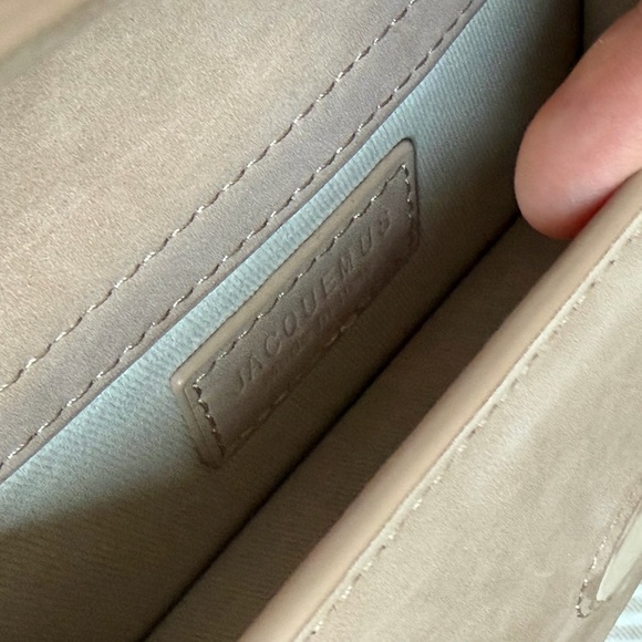 Jacquemus Le Bambino Mini Flap Bag Dark Beige - Picture 10 of 10